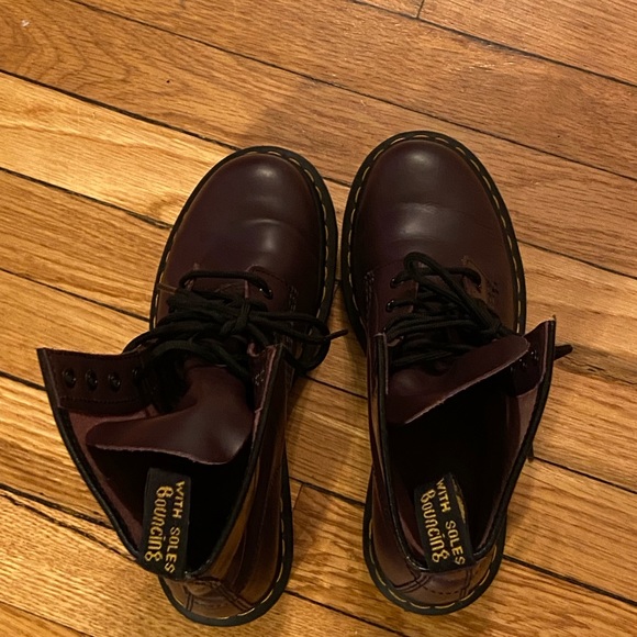 Dr. Martens 1460 Pascal Leather Purple - Size Women's 7 - Picture 5 of 14